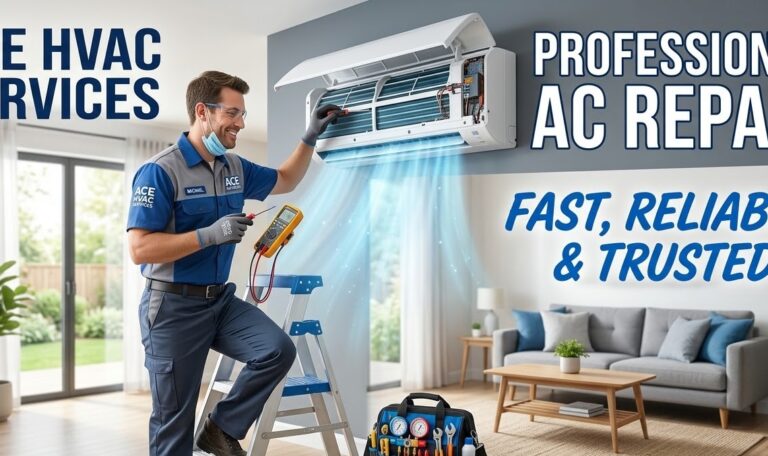 residential AC service Dubai RTS Renovation technician