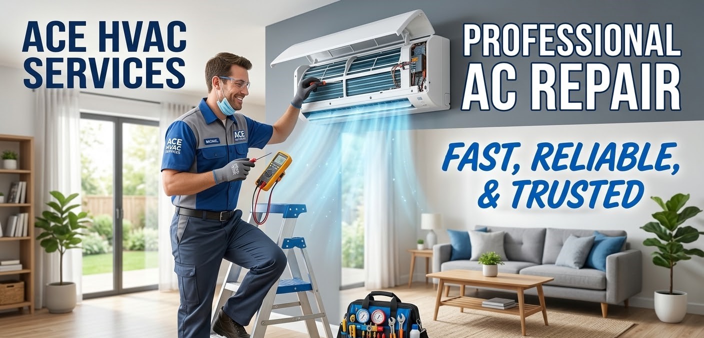 residential AC service Dubai RTS Renovation technician